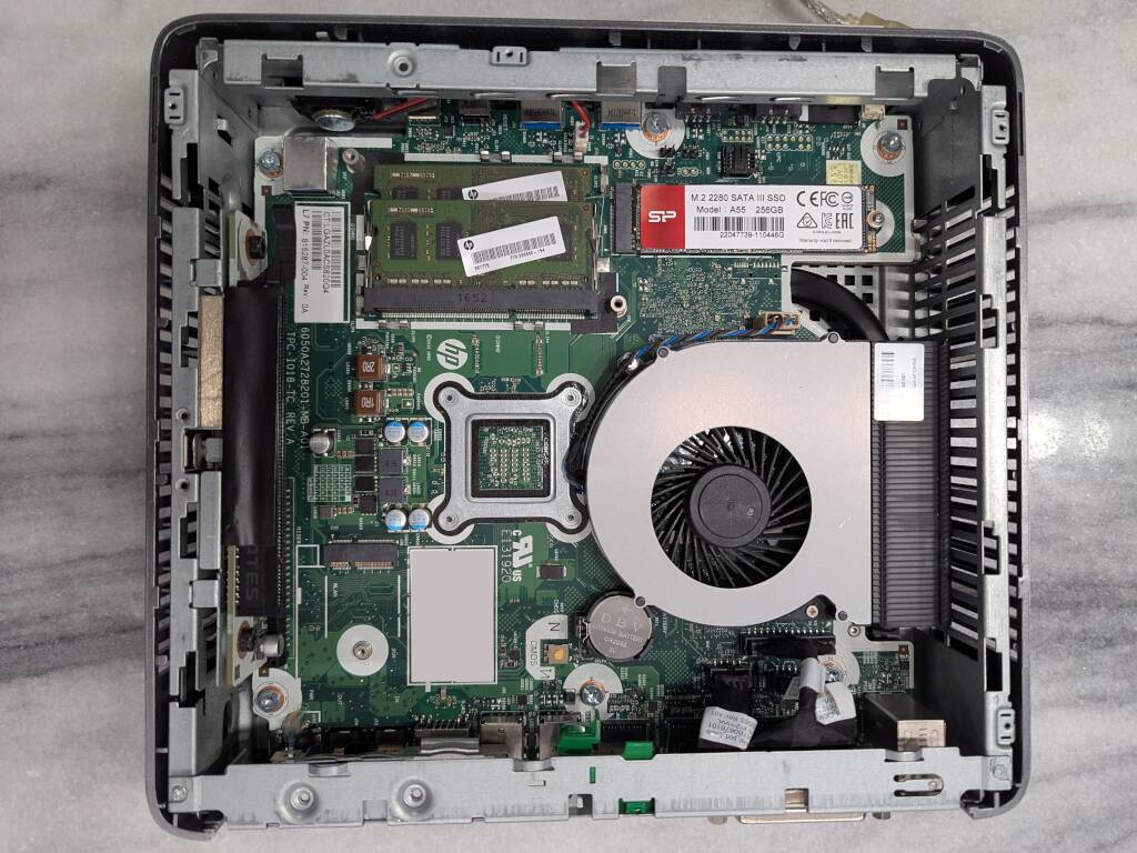 HP t730 Thin Client Chassis